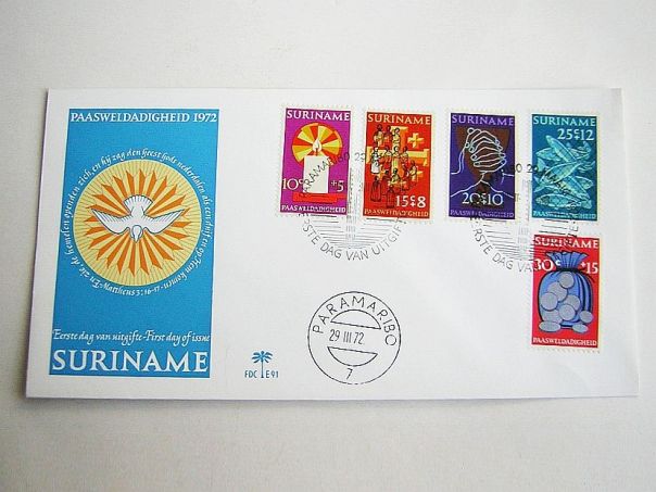 1972 Paasweldadigheid Suriname - (5021)